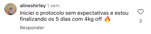 Depoimento real de aluna