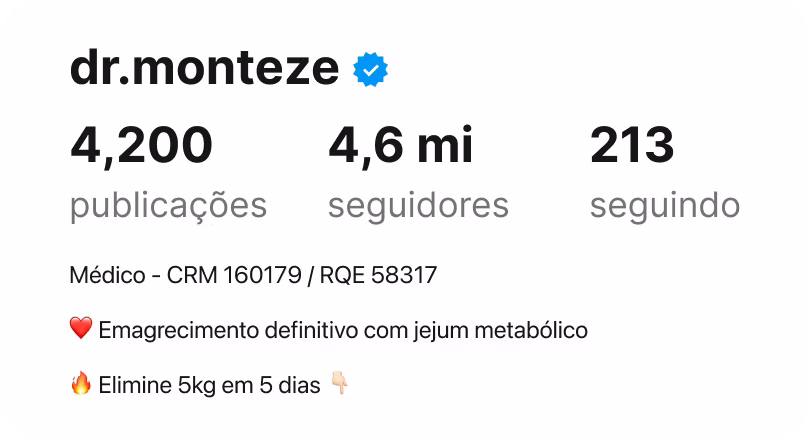 Dr. Bruno Monteze Autoridade